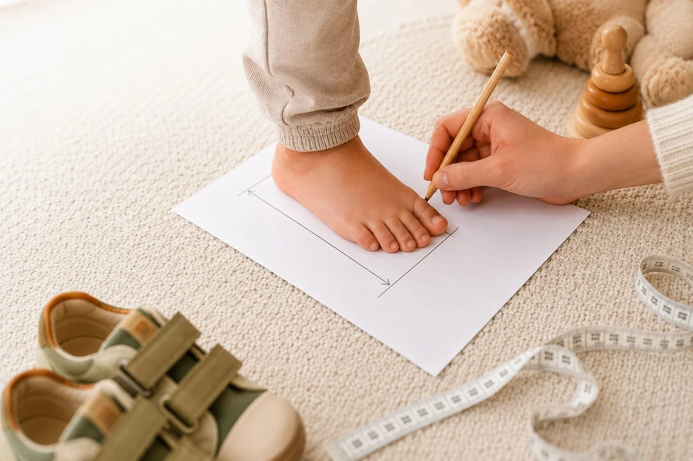 Kaip išsirinkti tinkamą vaikiškų batų dydį?